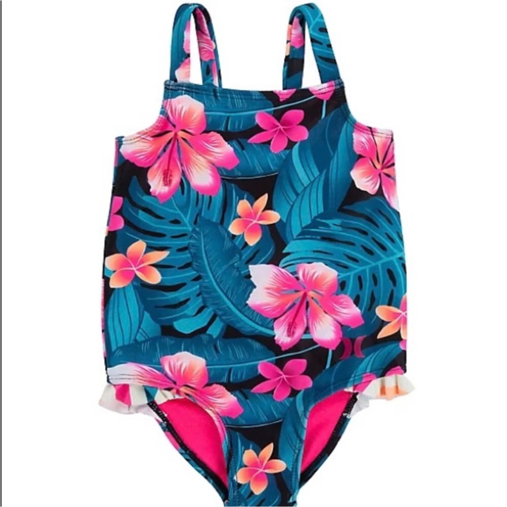Hurley Baby Girl One Piece Swimsuit NWT
